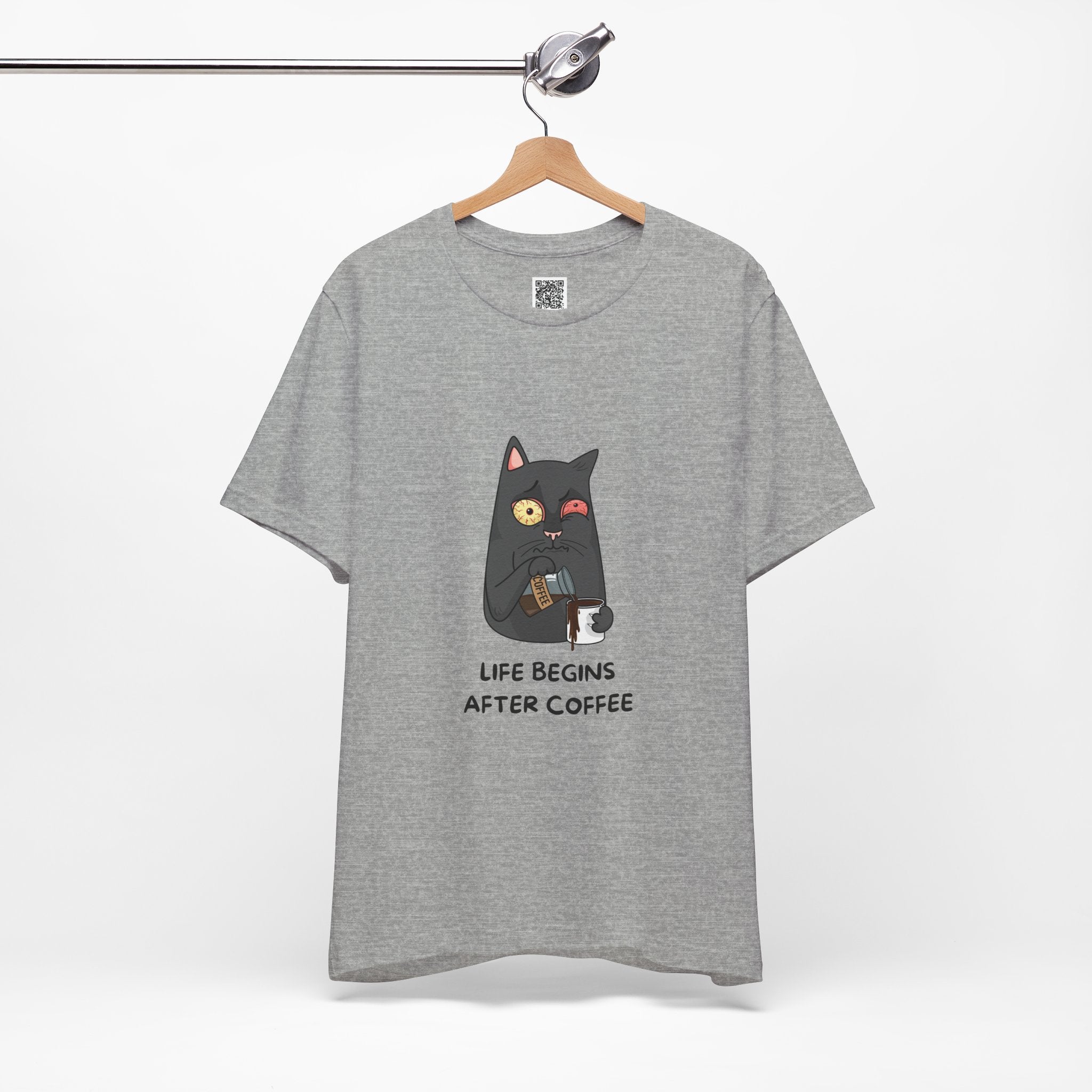 Caffeine Catastrophe Tee – For Coffee Lovers Who Can't Function