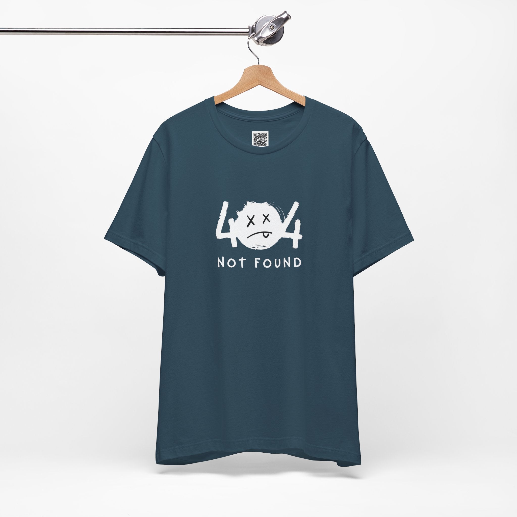 404 Not Found T-Shirt – Funny Tech Error Graphic Tee for Developers, Gamers & Coders