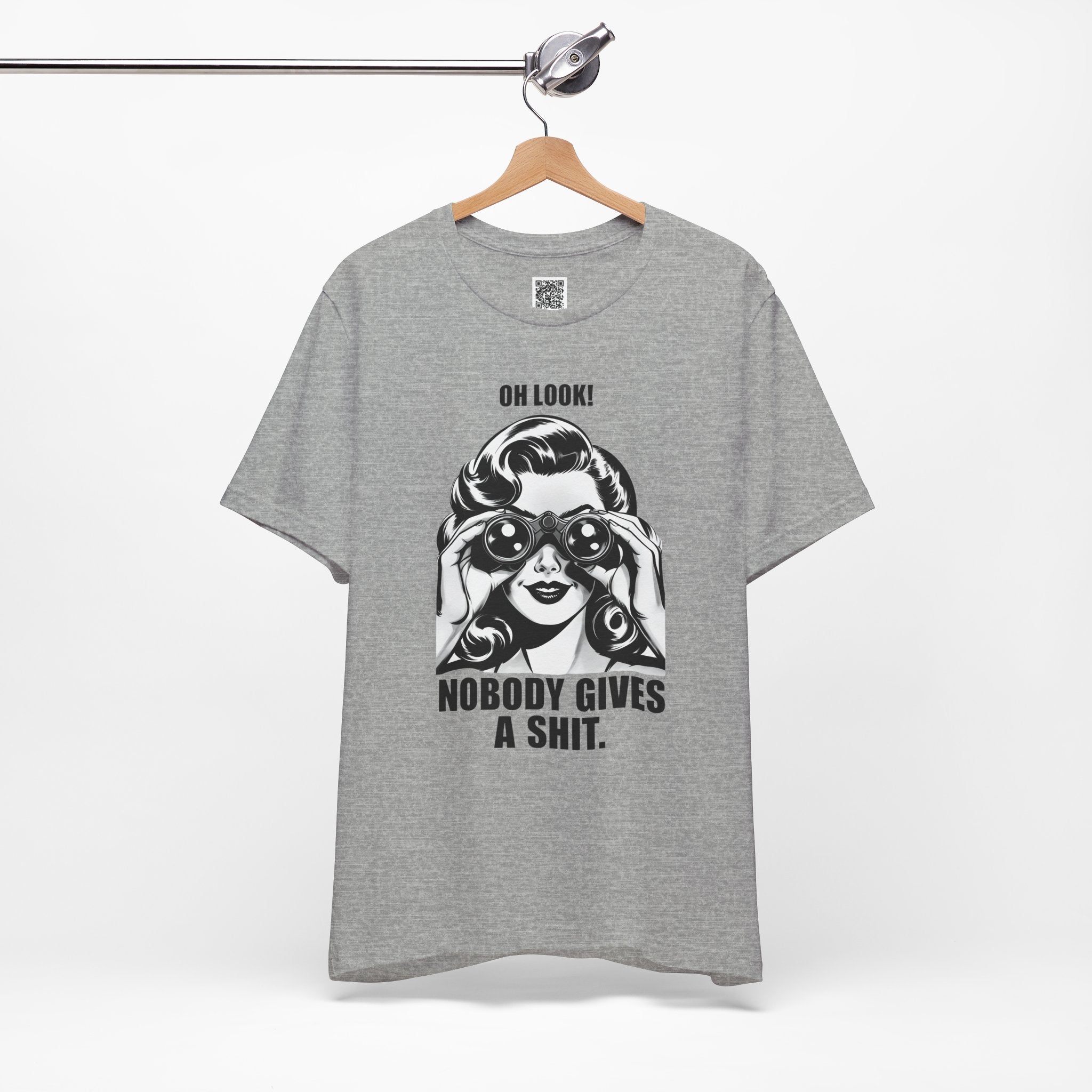 Oh Look… Nobody Gives a Sh*t – Retro Attitude Statement Design