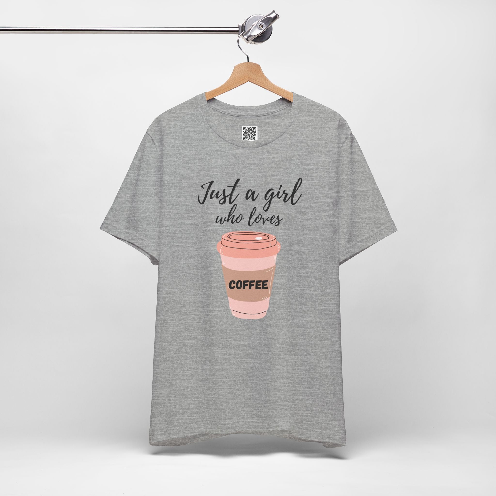 Caffeine Queen – Pink Coffee Cup Vibes Graphic