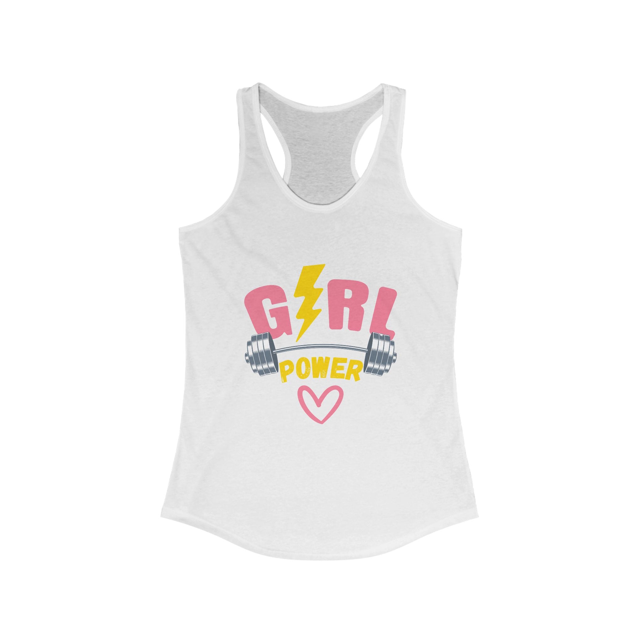 Girl Power Weightlifting Racerback Tank