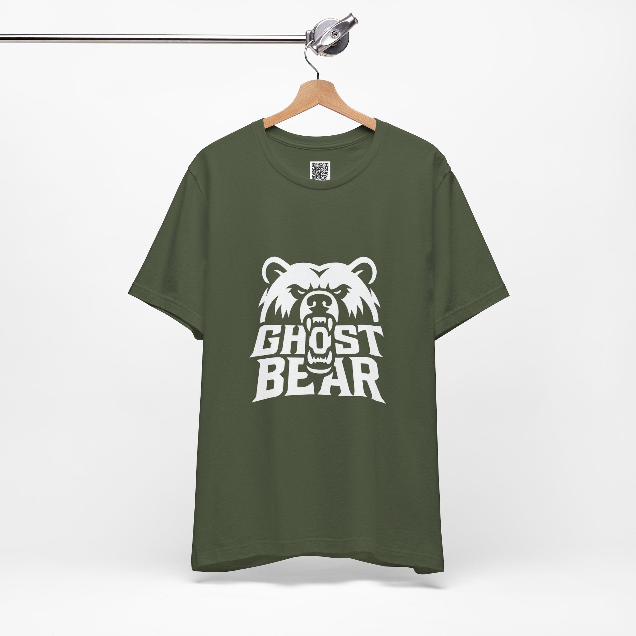 Ghost Bear – Fierce Minimalist Mascot Logo Design