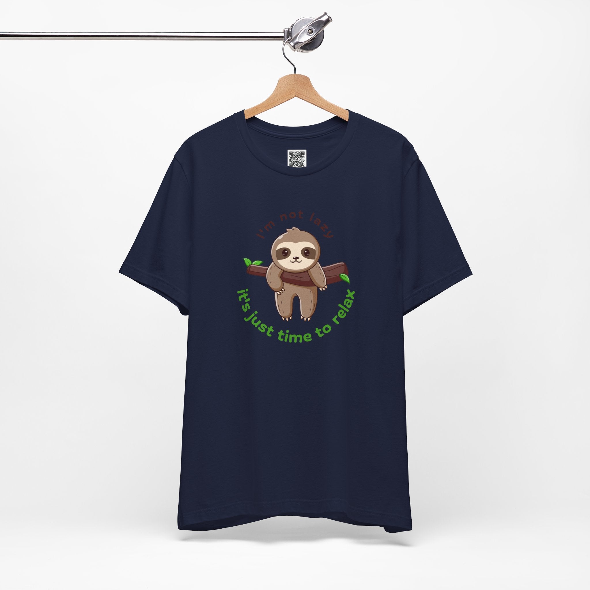 I’m Not Lazy Sloth T-Shirt – Funny Relaxation Animal Tee for Chill Vibes