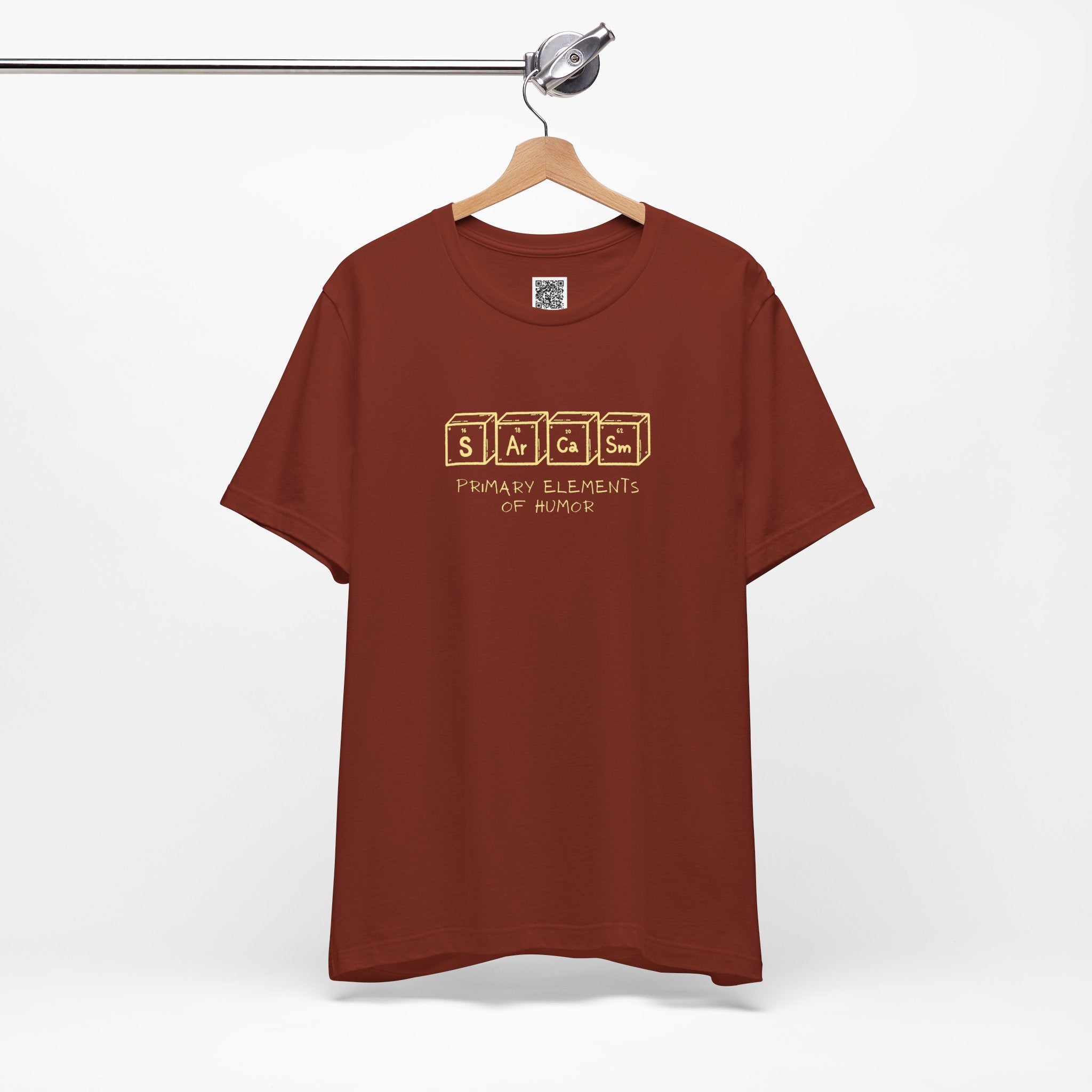Sarcasm Elements T-Shirt – Funny Chemistry Humor Tee
