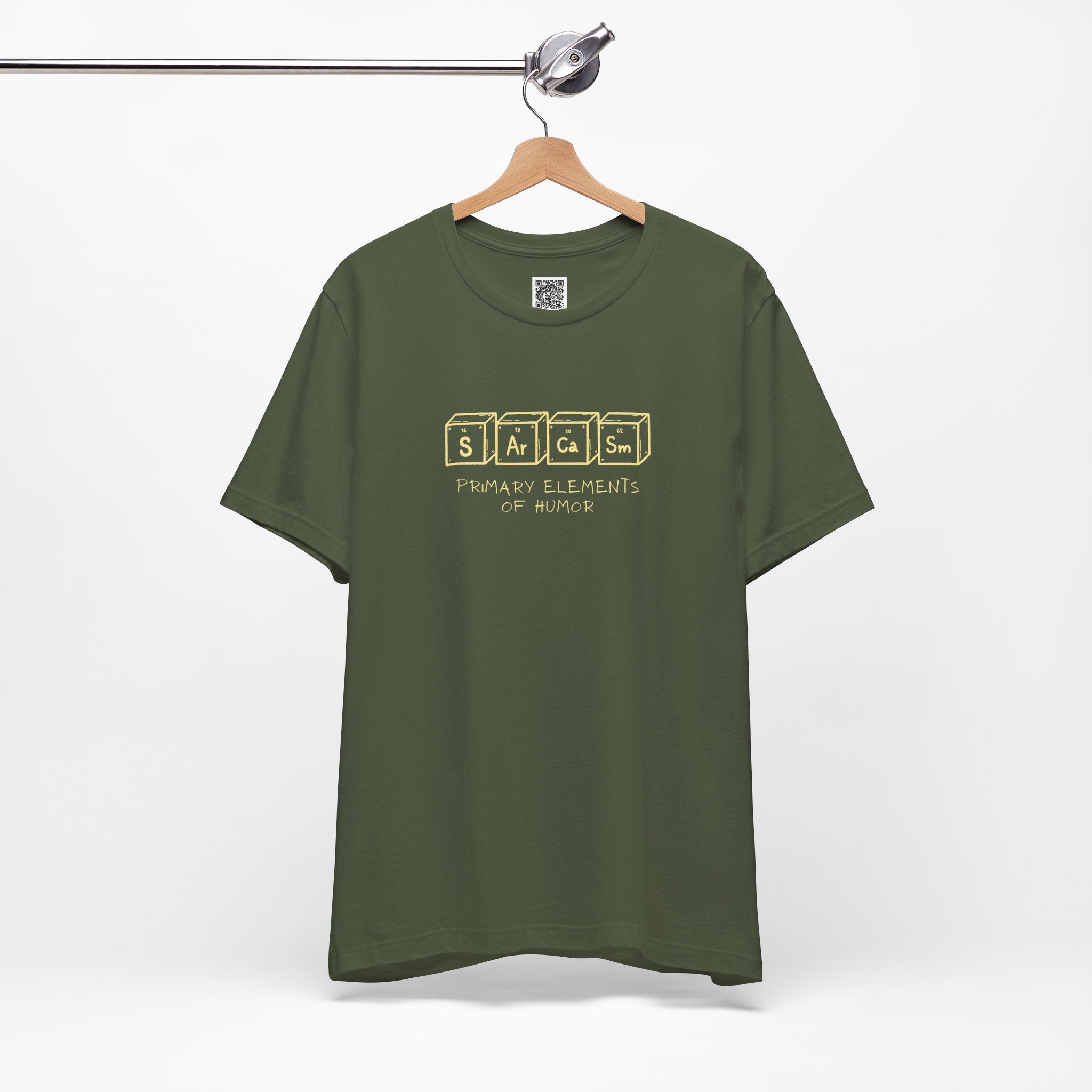 Sarcasm Elements T-Shirt – Funny Chemistry Humor Tee
