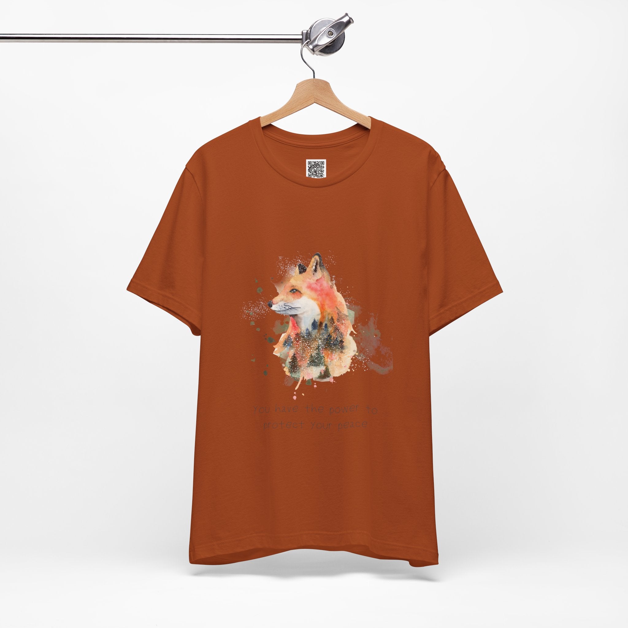 Protect Your Peace Tee – Wild Wisdom in Watercolor