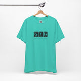 Caffeine Chemistry T-Shirt – Coffee Periodic Table Design for Science Nerds & Java Addicts