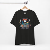 Cosmic Library Toaster – Retro Sci-Fi Book Lover’s Graphic Tee