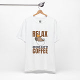 Relax and Have a Cup of Coffee – Capybara Chill Time Design
