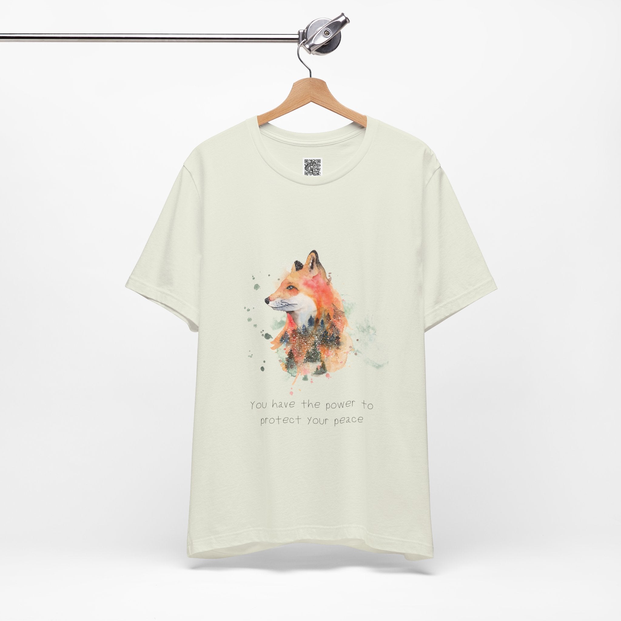 Protect Your Peace Tee – Wild Wisdom in Watercolor