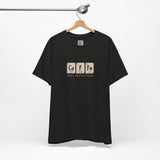 Caffeine Chemistry T-Shirt – Coffee Periodic Table Design for Science Nerds & Java Addicts