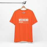 Weekend Loading – Error 404: Monday Not Found | Funny Tech-Inspired Design