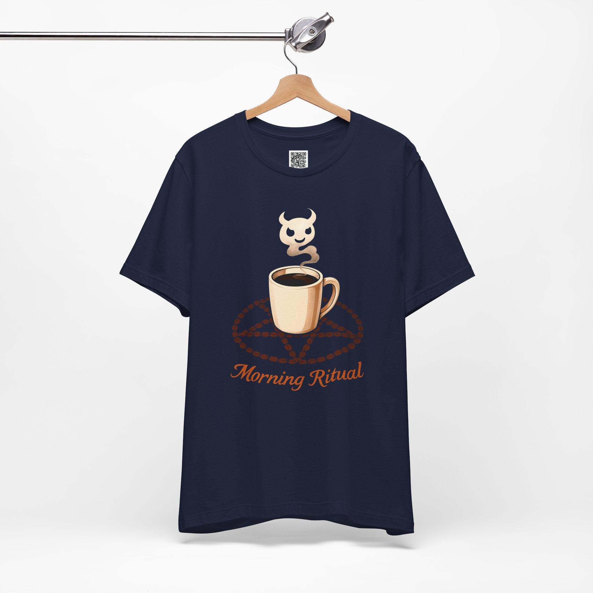 Morning Ritual – Coffee, Chaos & Caffeine Pentagram Design