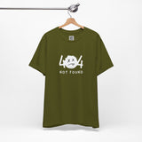 404 Not Found T-Shirt – Funny Tech Error Graphic Tee for Developers, Gamers & Coders