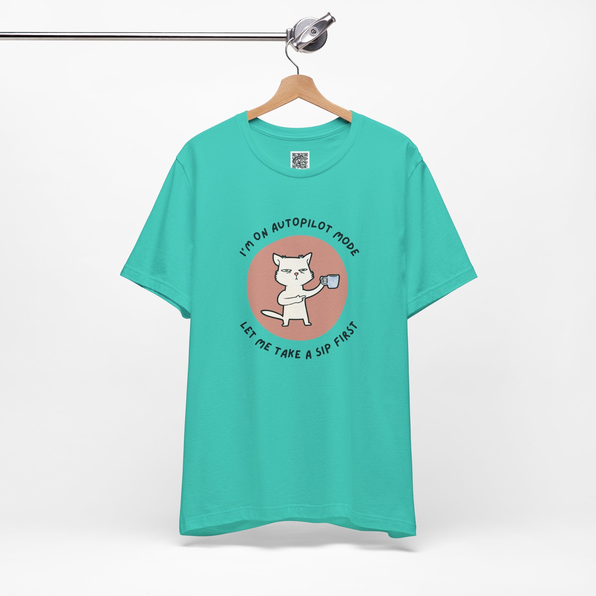 Sassy Cat with Coffee – Morning Mood Activated