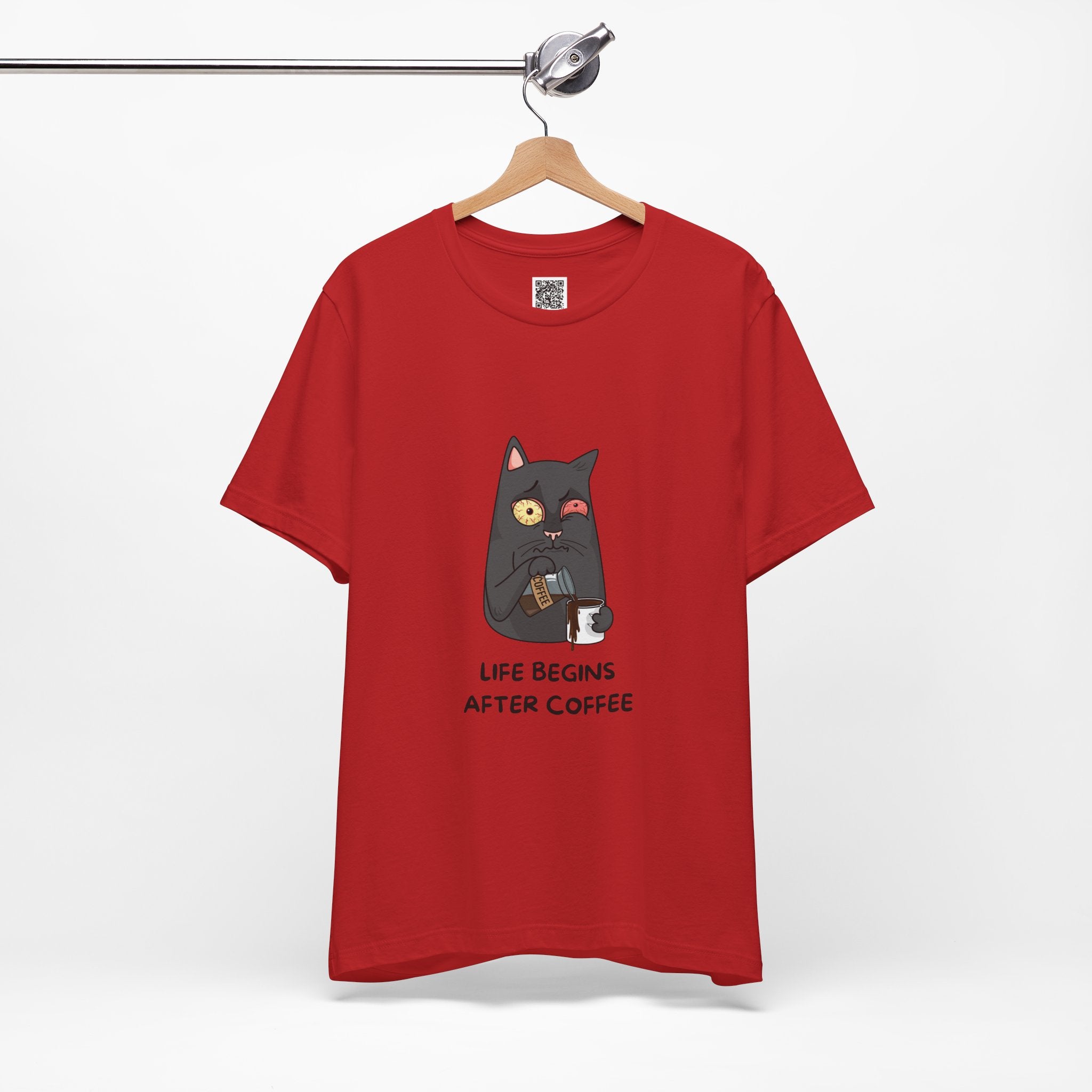 Caffeine Catastrophe Tee – For Coffee Lovers Who Can't Function
