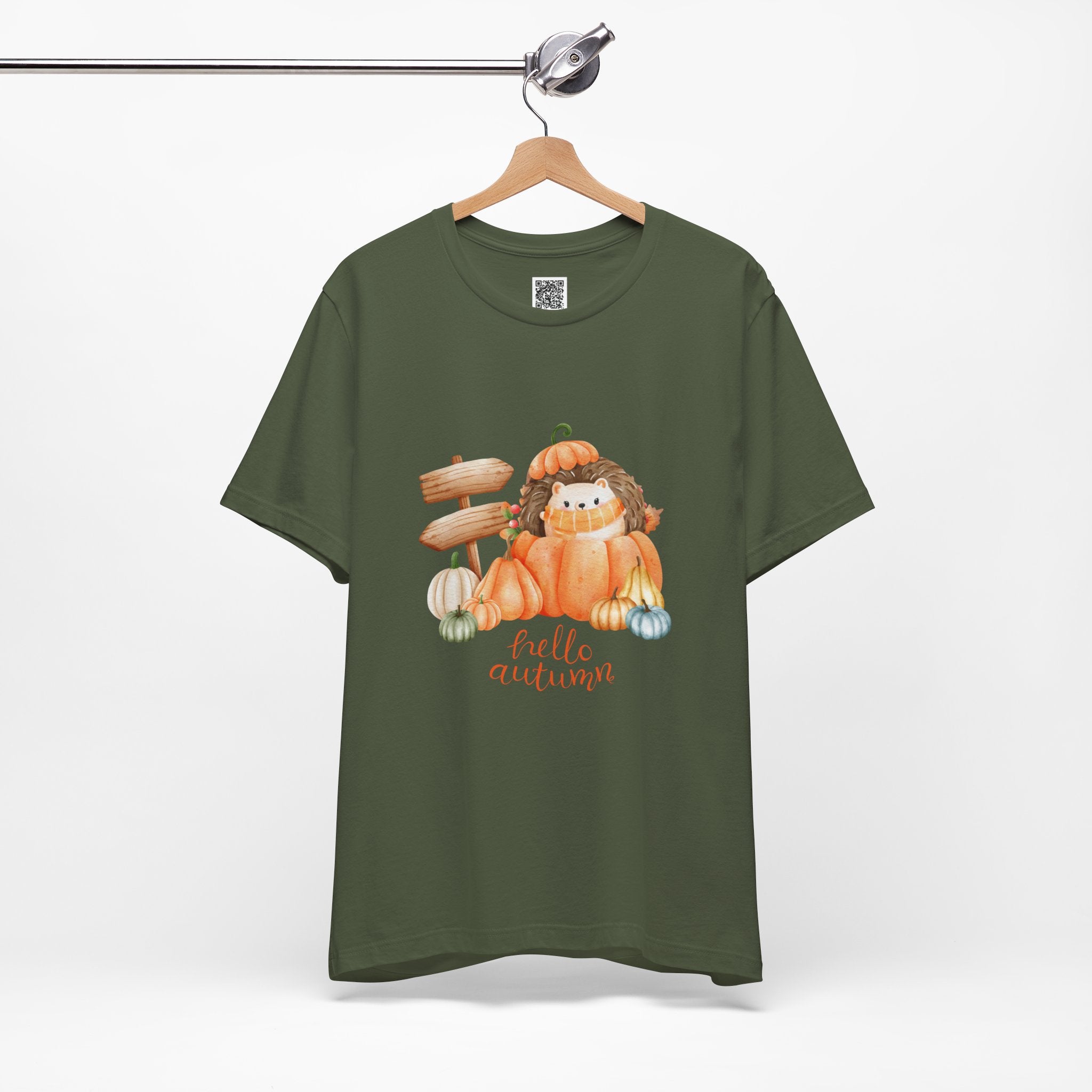 Hello Autumn Tee – Cozy Critters & Pumpkin Patch Magic