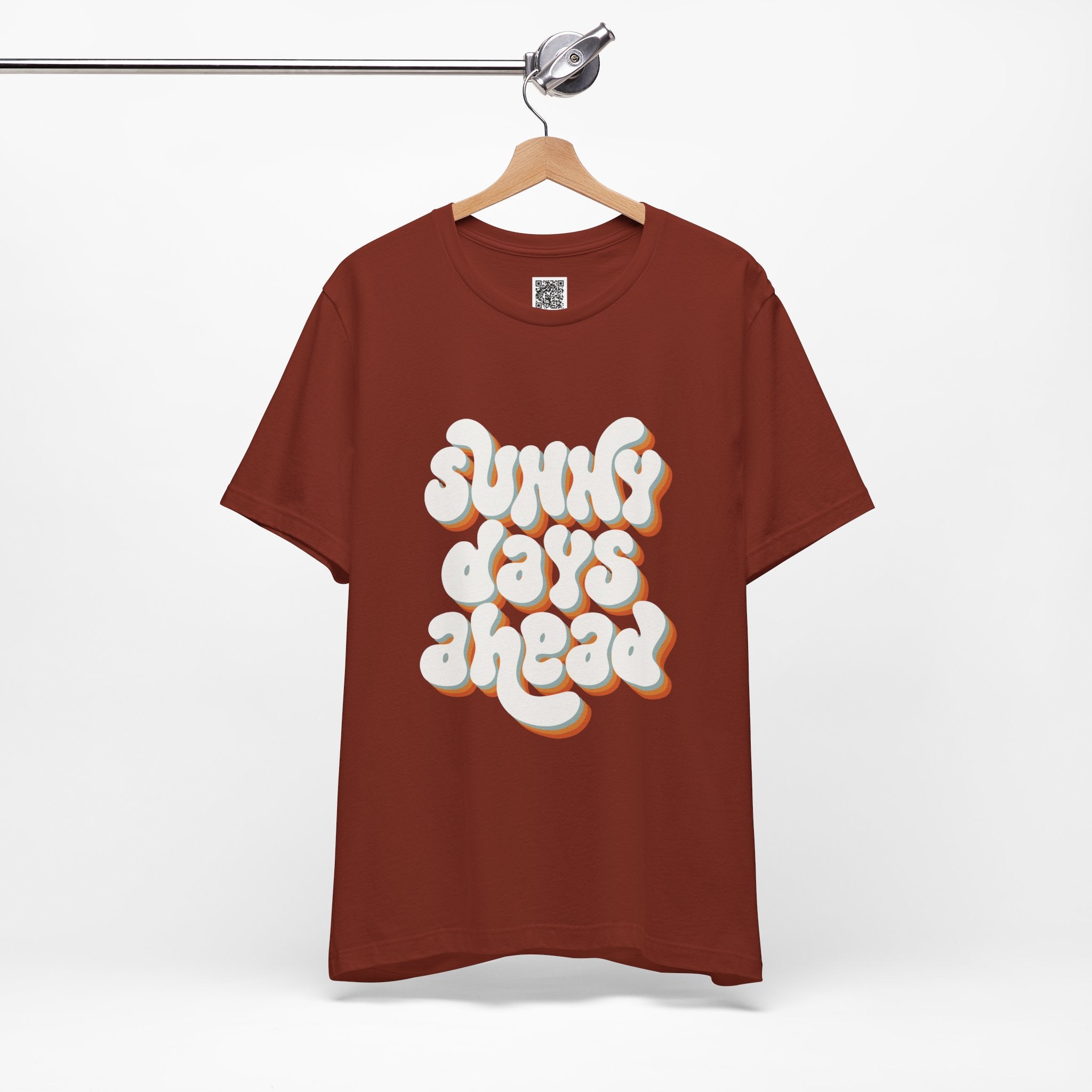 Sunny Days Ahead – Retro Bubble Letter Design