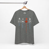 Eat Sleep Basketball Repeat T-Shirt – Hooper Lifestyle Tee for Players, Coaches & Fans