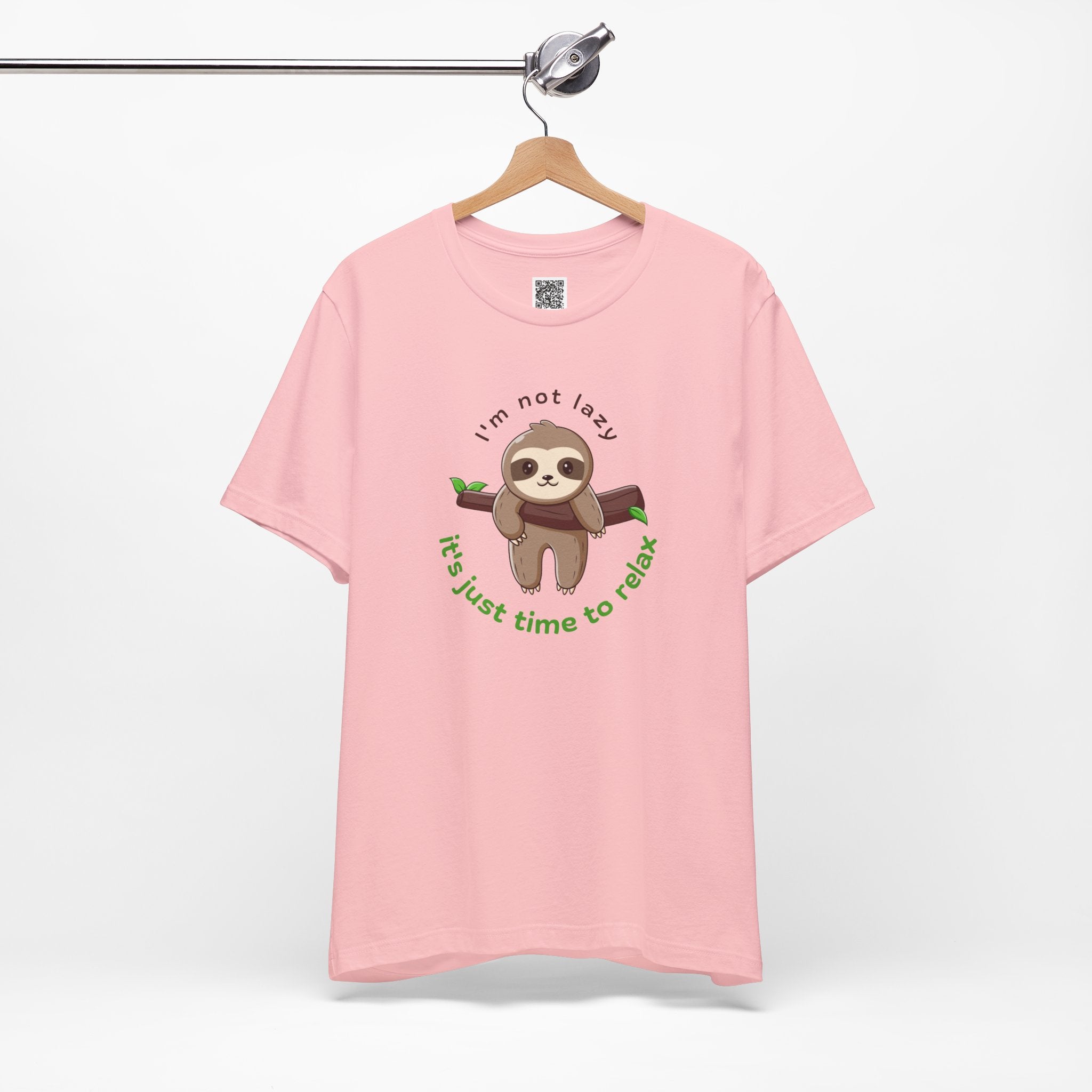 I’m Not Lazy Sloth T-Shirt – Funny Relaxation Animal Tee for Chill Vibes