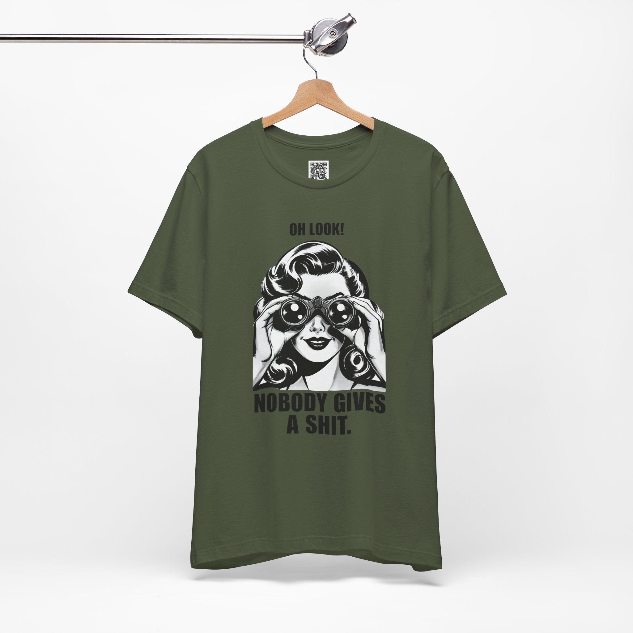 Oh Look… Nobody Gives a Sh*t – Retro Attitude Statement Design