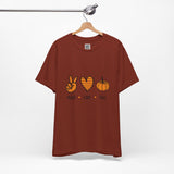 Peace, Love & Pumpkins Tee – Fall Vibes Only