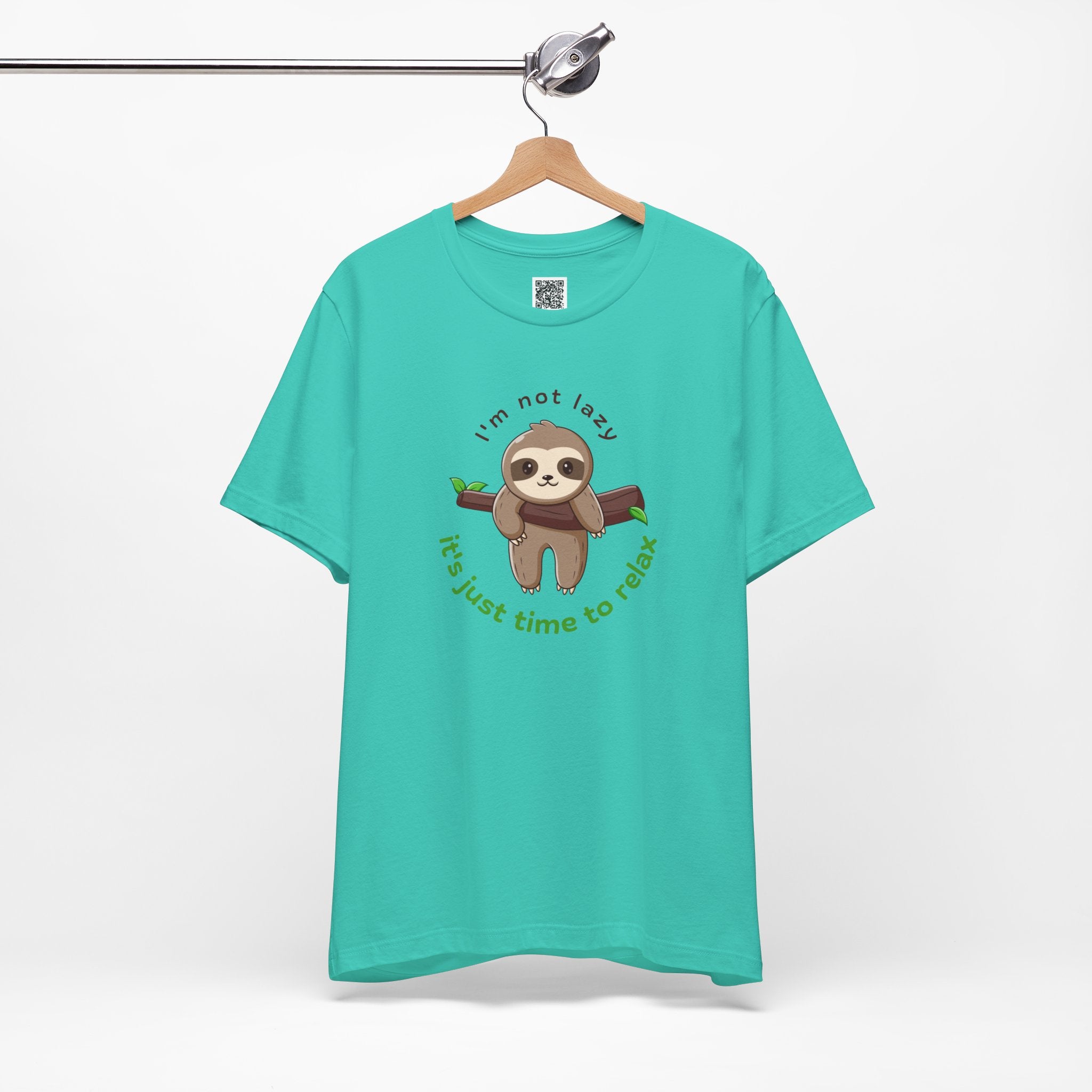 I’m Not Lazy Sloth T-Shirt – Funny Relaxation Animal Tee for Chill Vibes
