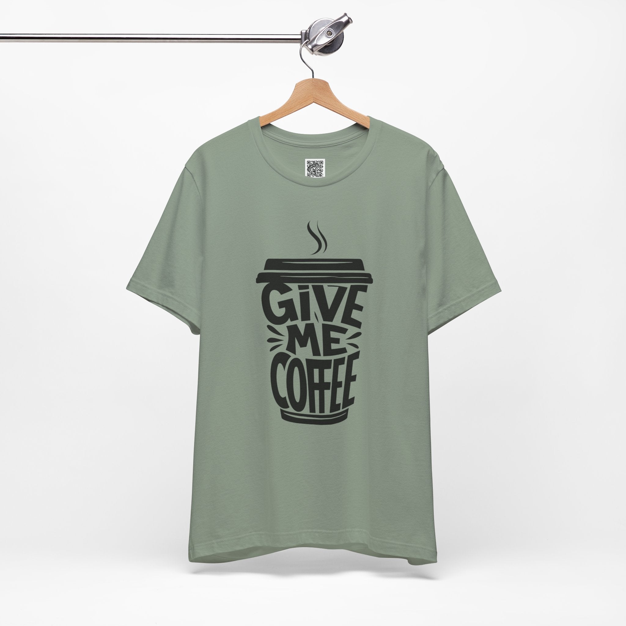 Give Me Coffee – Bold Typography Design