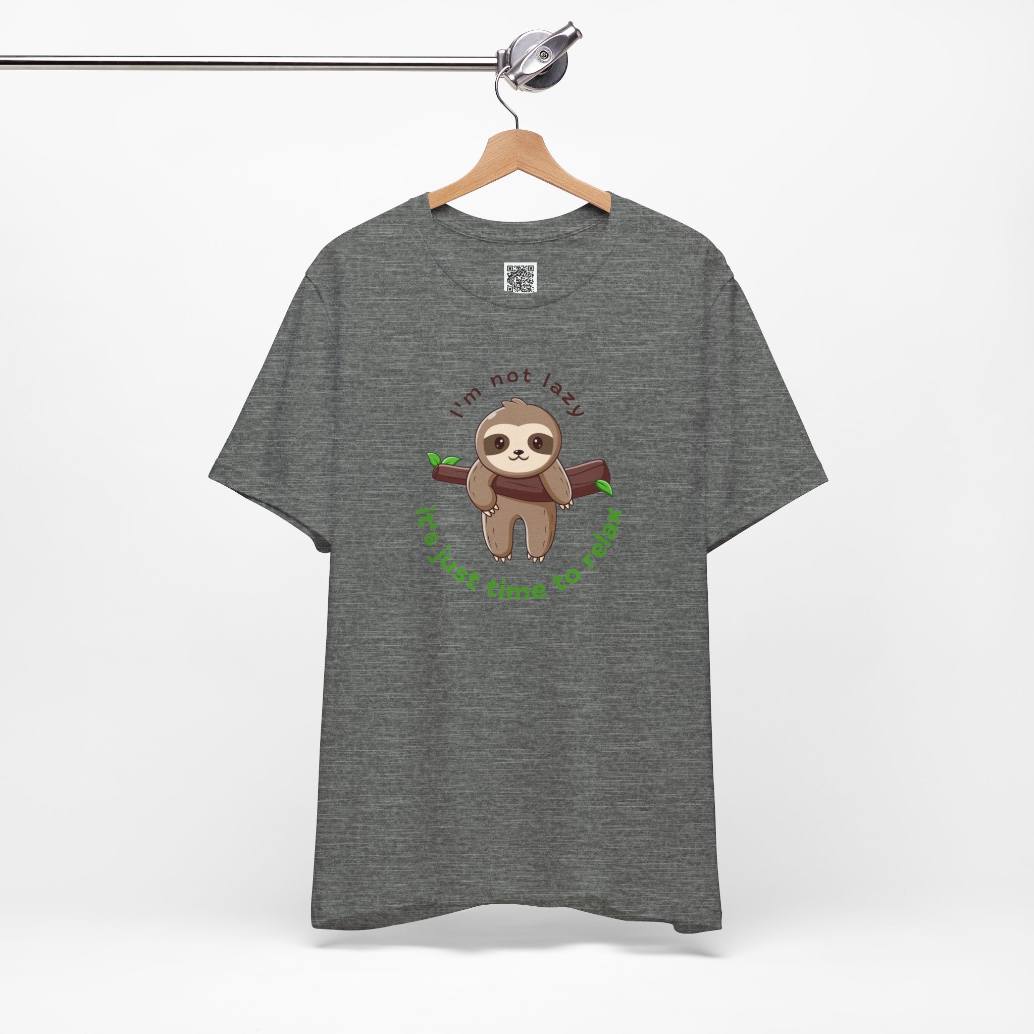 I’m Not Lazy Sloth T-Shirt – Funny Relaxation Animal Tee for Chill Vibes