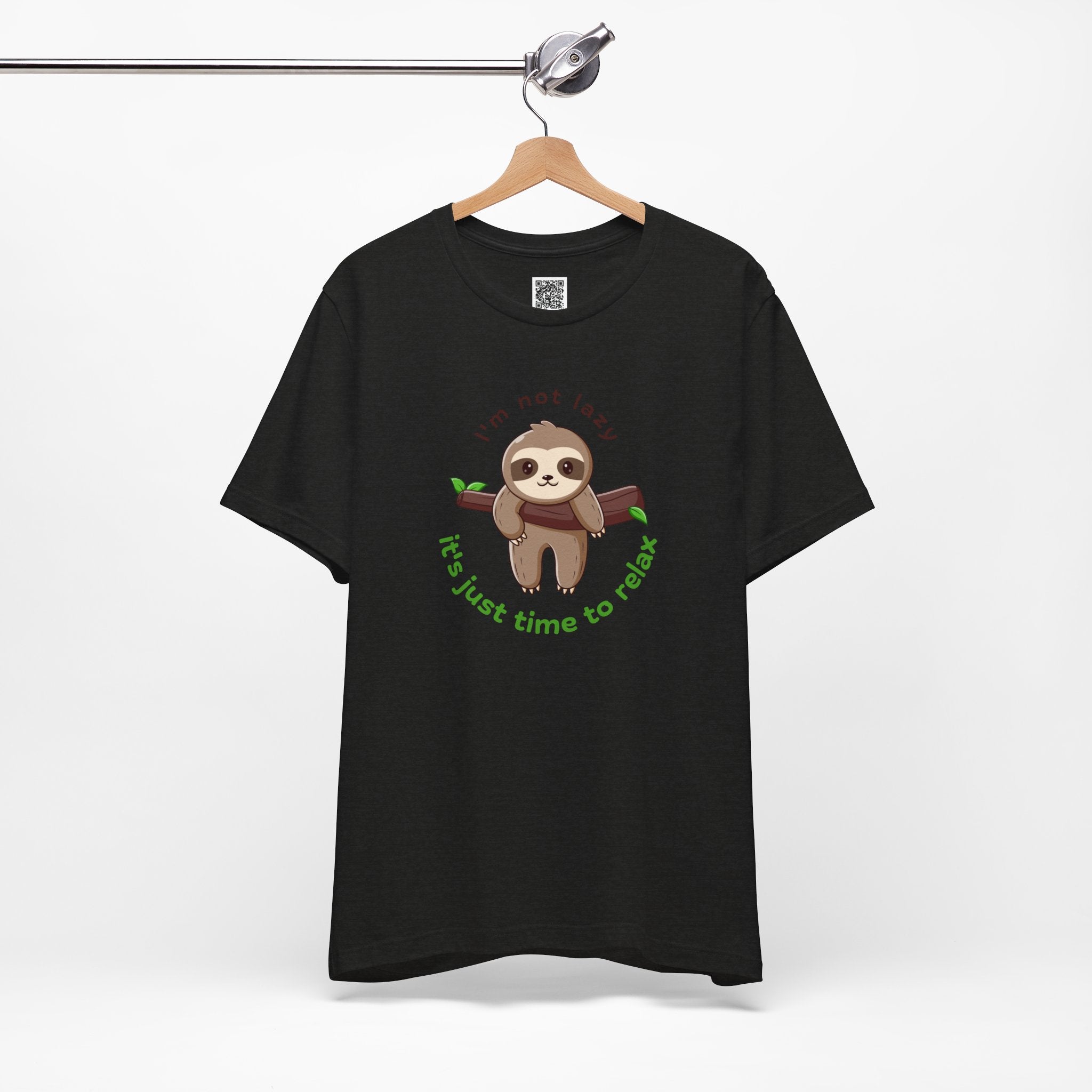 I’m Not Lazy Sloth T-Shirt – Funny Relaxation Animal Tee for Chill Vibes