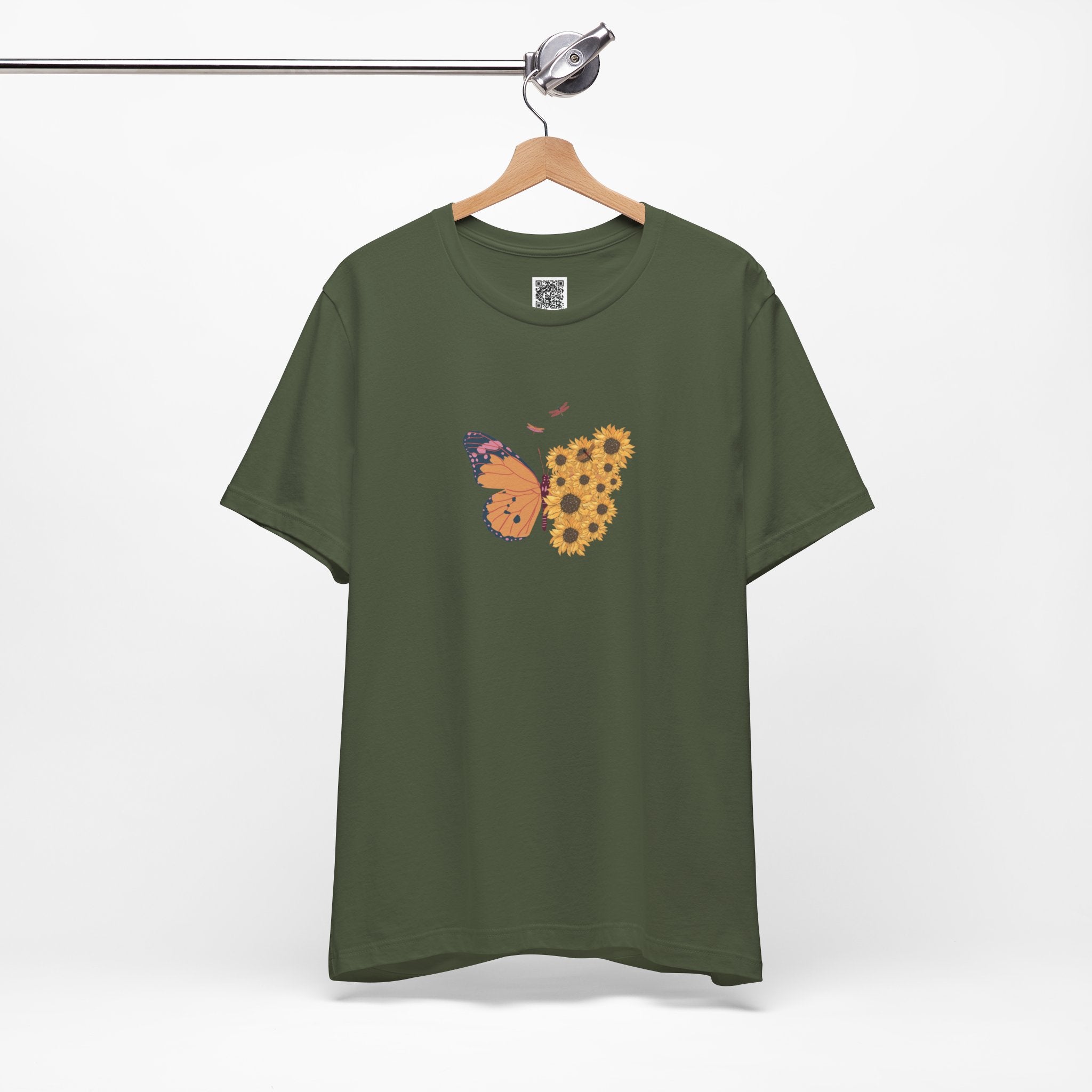 Sunflower Wings Tee – Bloom Bold, Fly Free