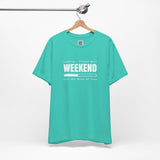 Weekend Loading – Error 404: Monday Not Found | Funny Tech-Inspired Design