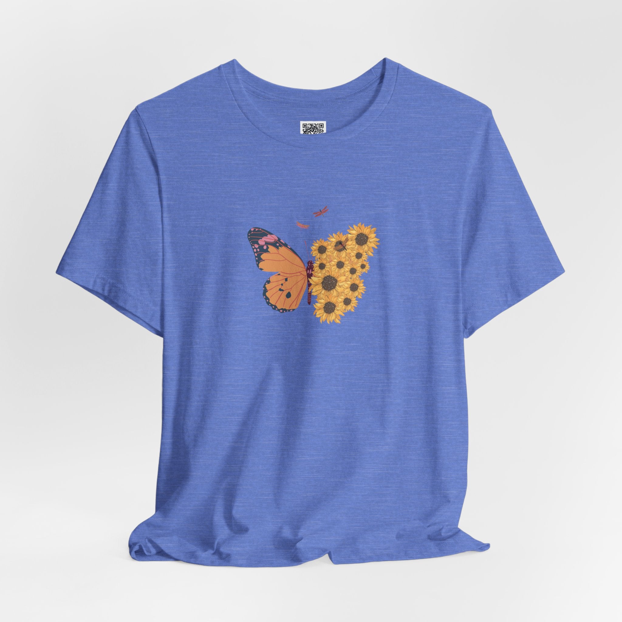Sunflower Wings Tee – Bloom Bold, Fly Free