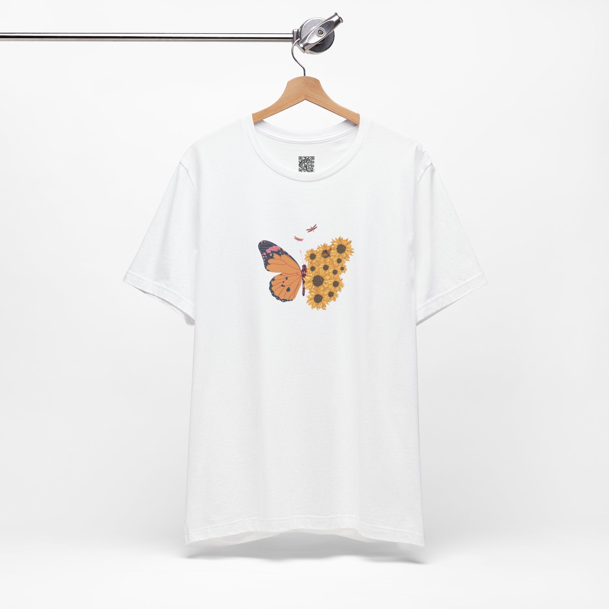 Sunflower Wings Tee – Bloom Bold, Fly Free