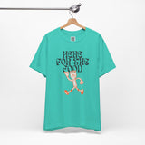 Here for the Food T-Shirt – Retro Funny Fork Character Thanksgiving Tee