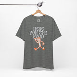 Here for the Food T-Shirt – Retro Funny Fork Character Thanksgiving Tee