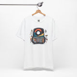 Cosmic Library Toaster – Retro Sci-Fi Book Lover’s Graphic Tee