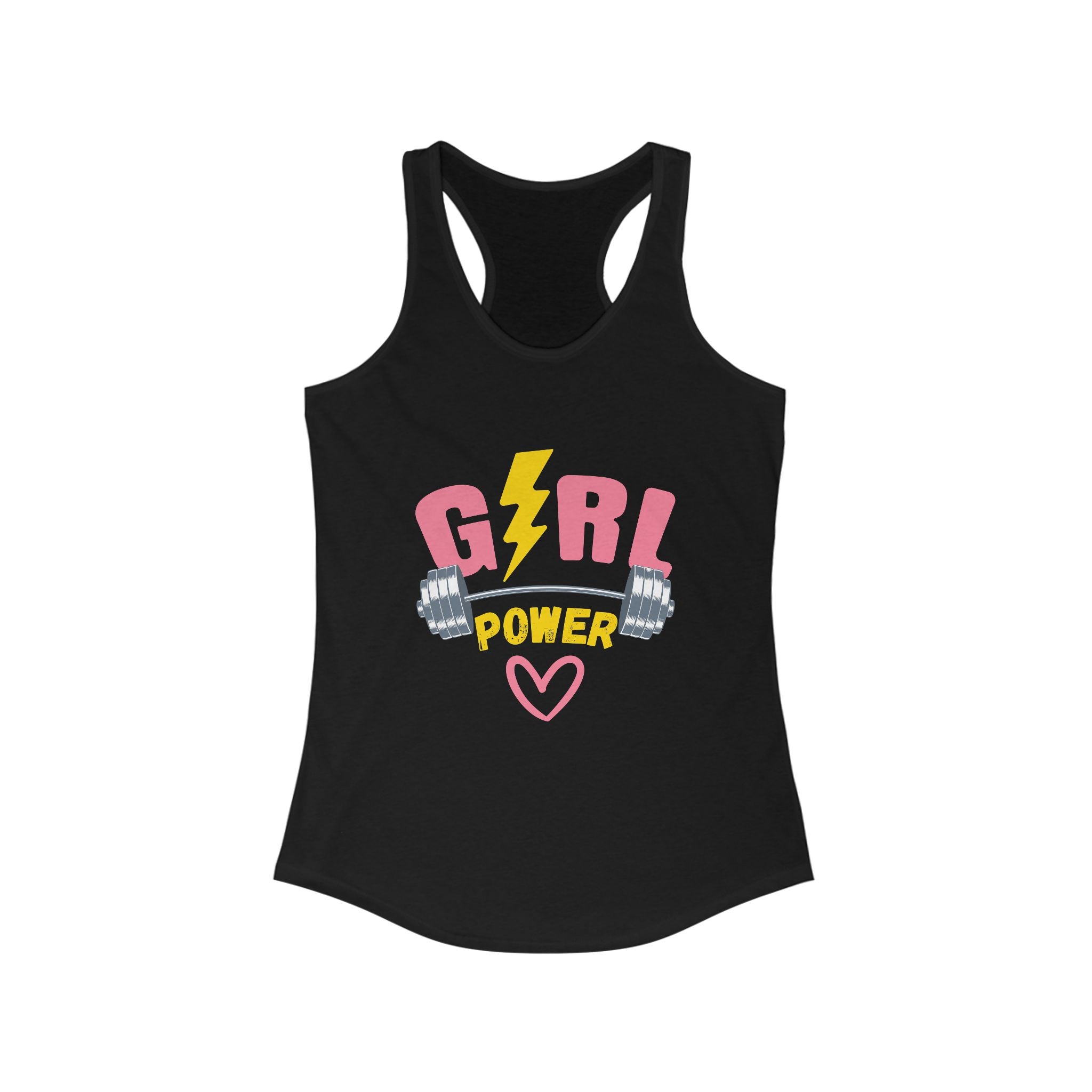 Girl Power Weightlifting Racerback Tank
