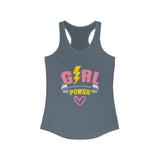 Girl Power Weightlifting Racerback Tank