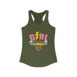 Girl Power Weightlifting Racerback Tank
