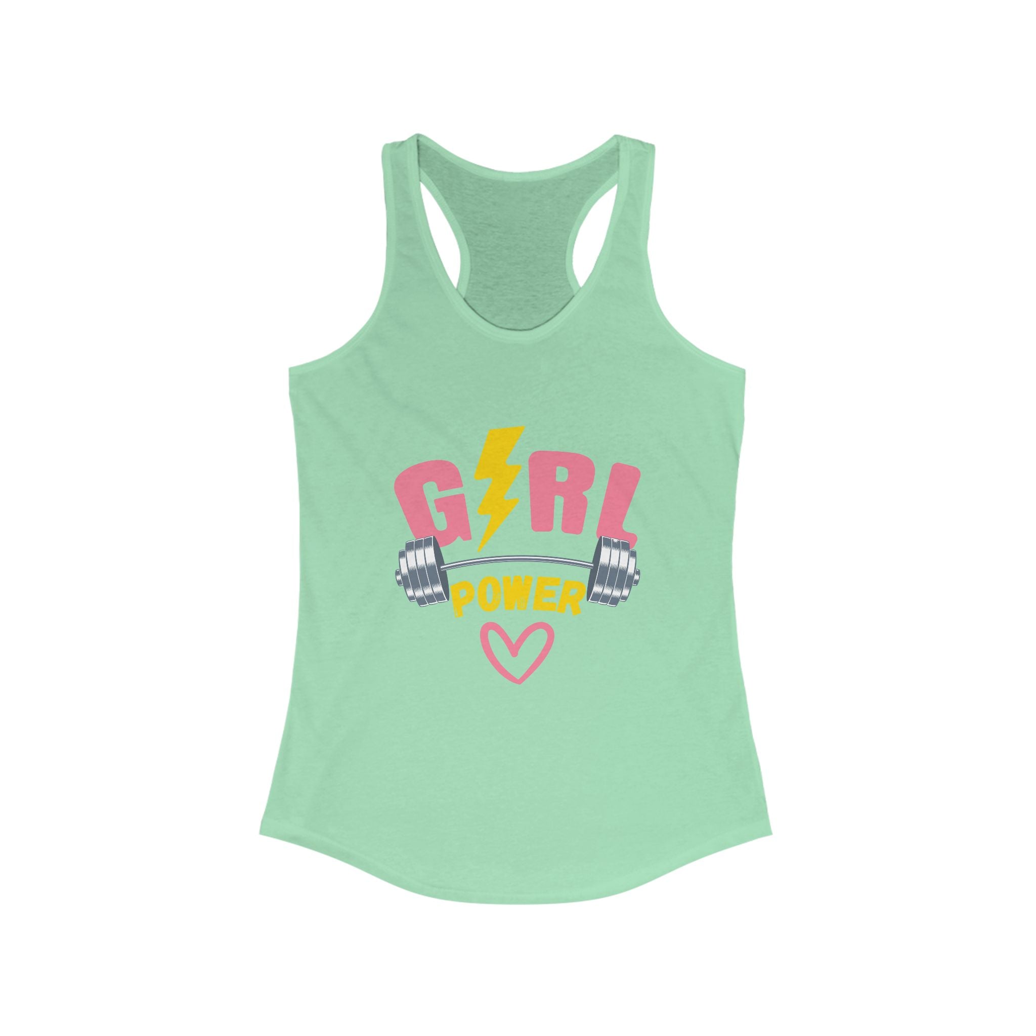 Girl Power Weightlifting Racerback Tank