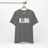 KING Chess Piece T-Shirt – Bold Minimalist Graphic for Chess Lovers & Power Players