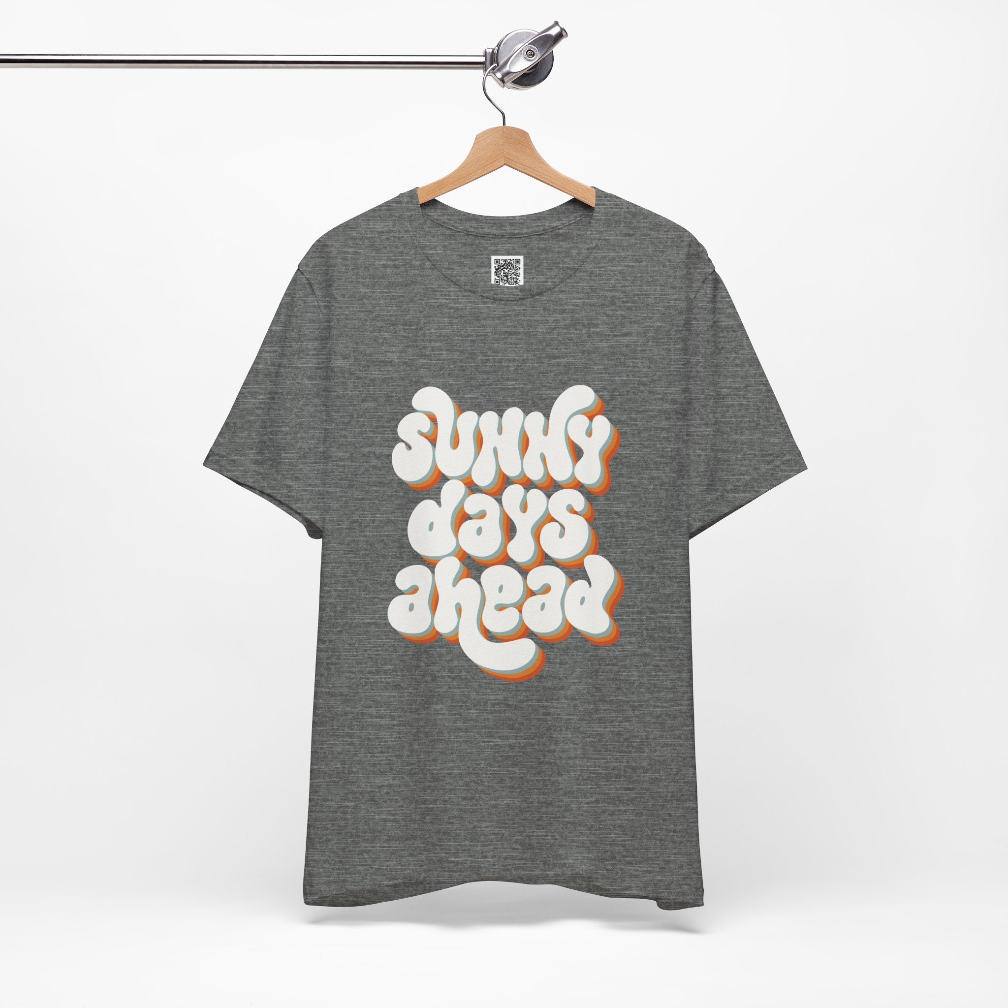 Sunny Days Ahead – Retro Bubble Letter Design