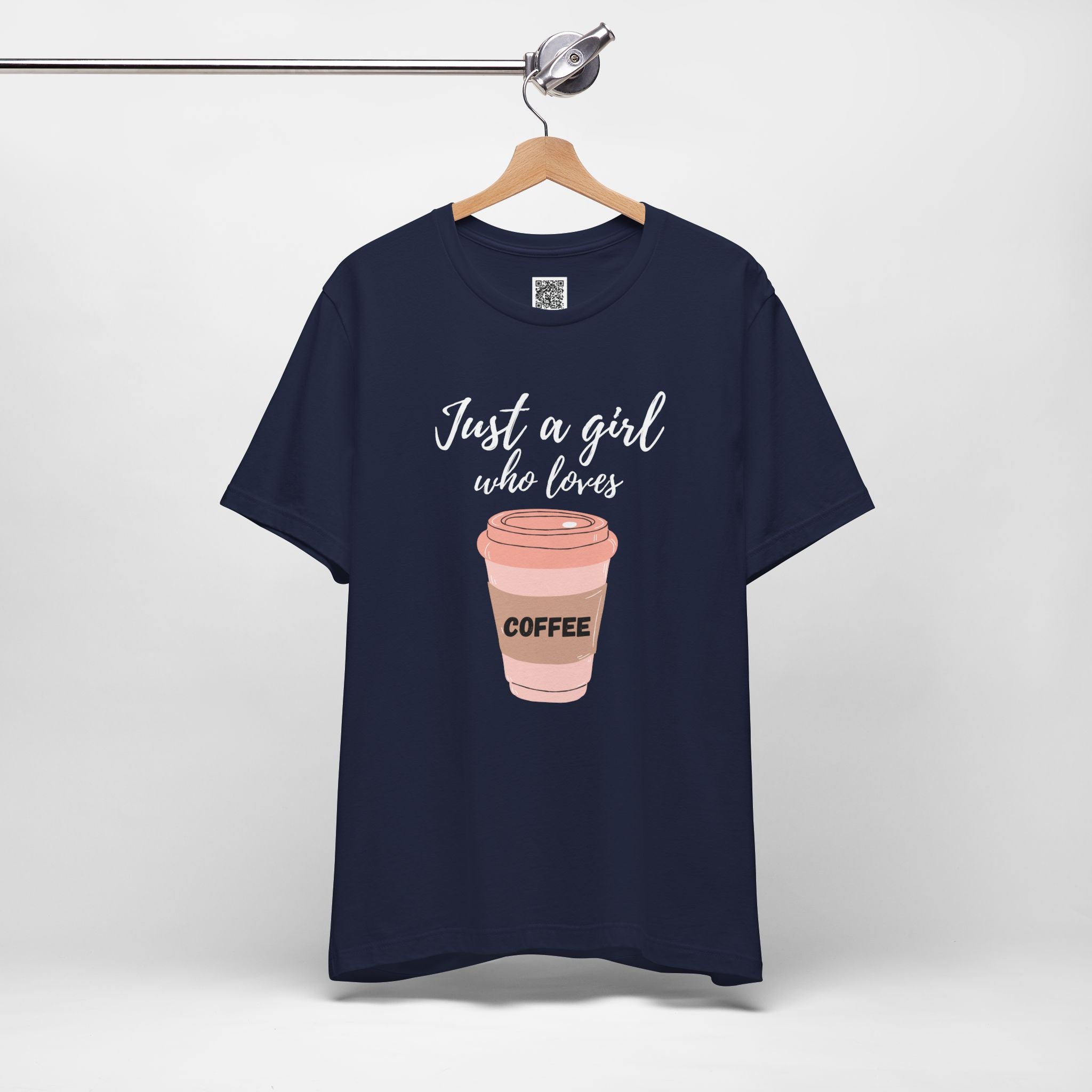 Caffeine Queen – Pink Coffee Cup Vibes Graphic