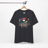 Cosmic Library Toaster – Retro Sci-Fi Book Lover’s Graphic Tee