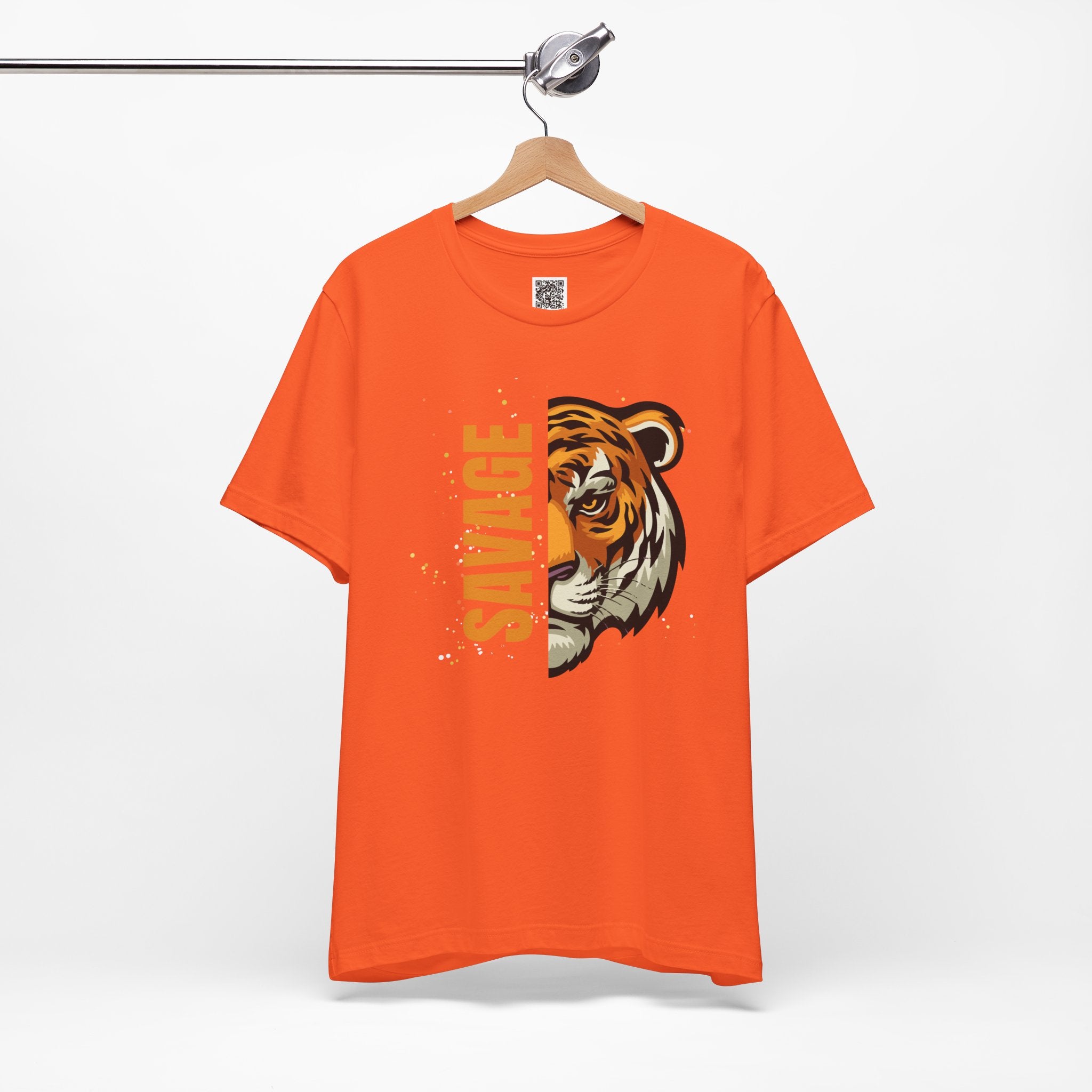 Savage Strength – Half Tiger Graphic Art