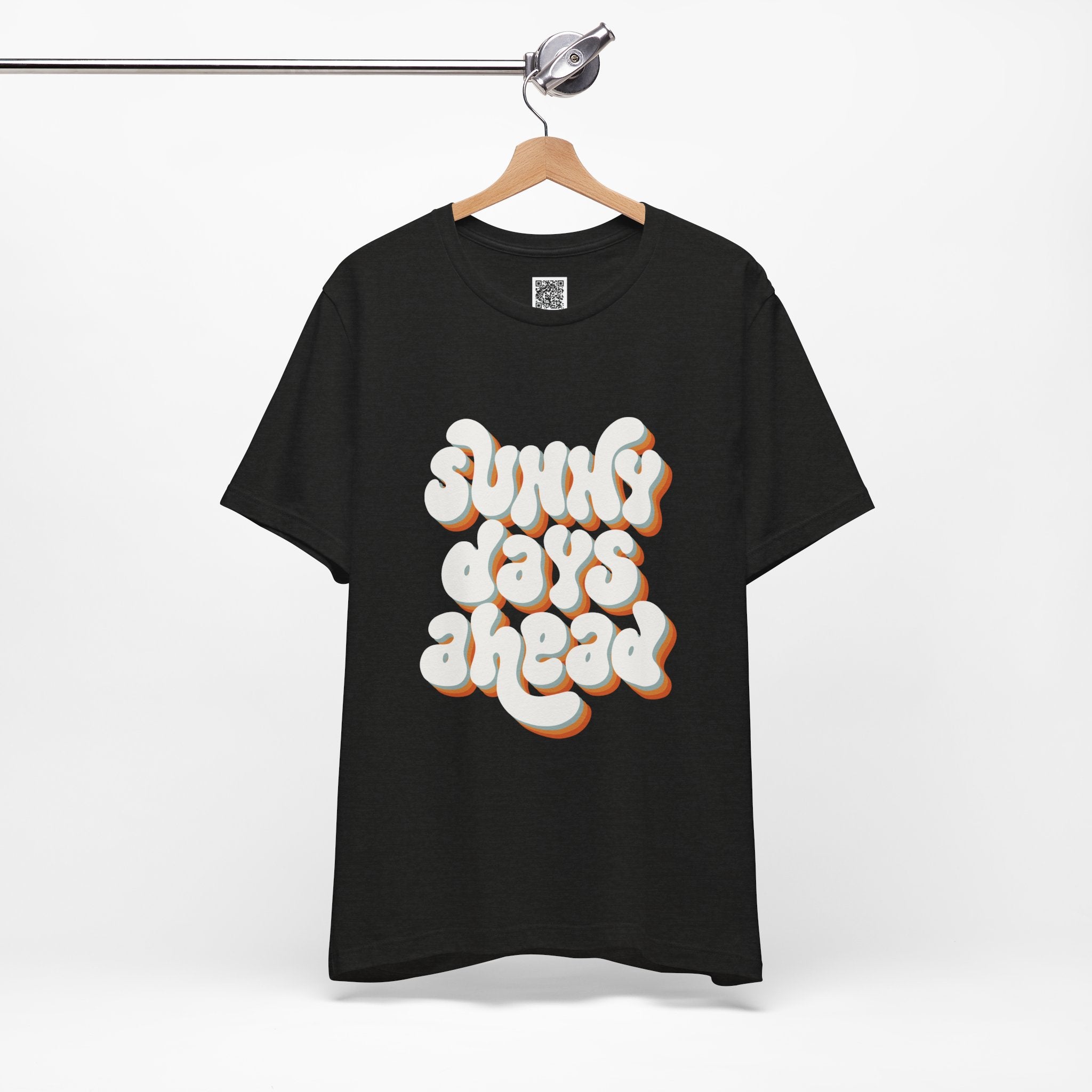 Sunny Days Ahead – Retro Bubble Letter Design