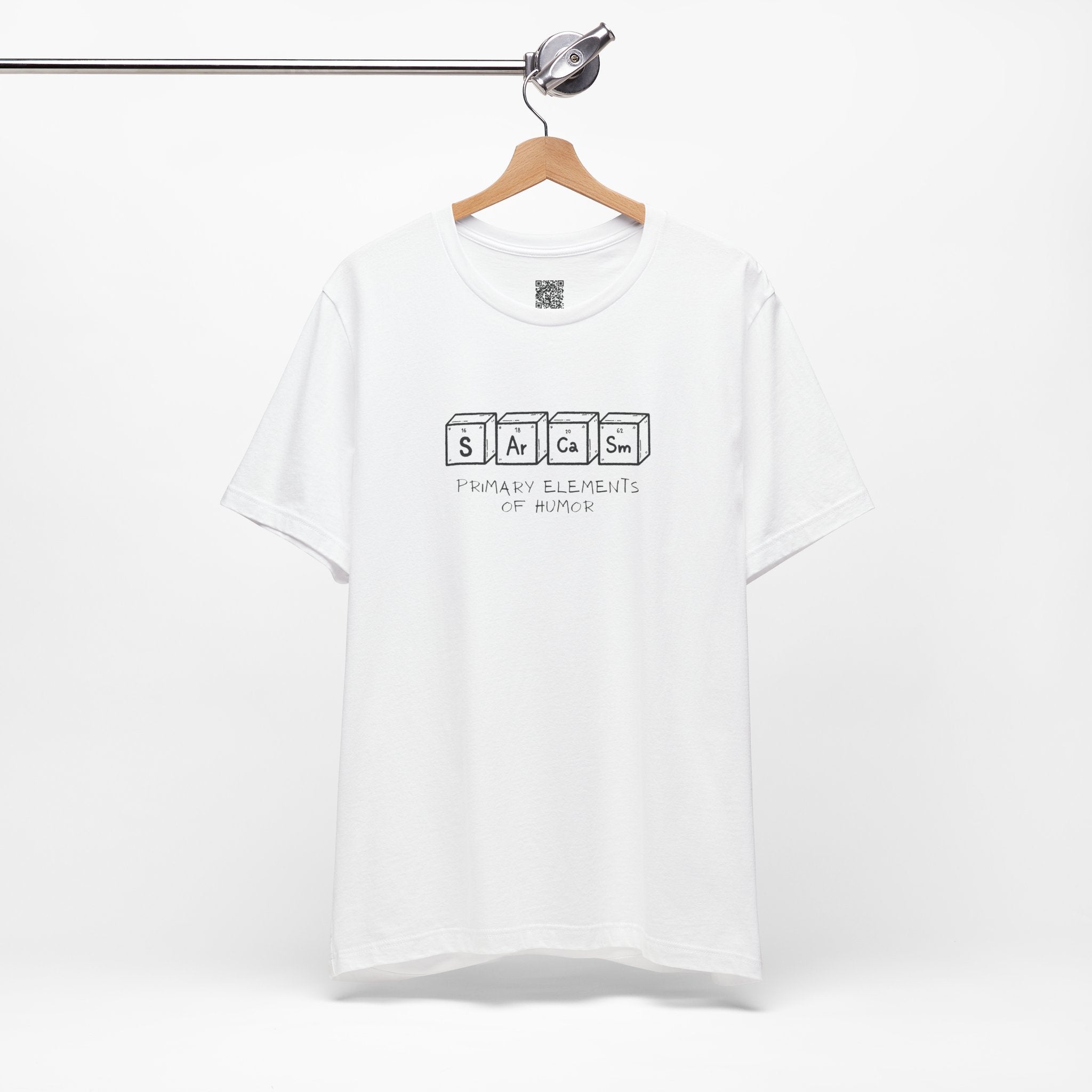 Sarcasm Elements T-Shirt – Funny Chemistry Humor Tee