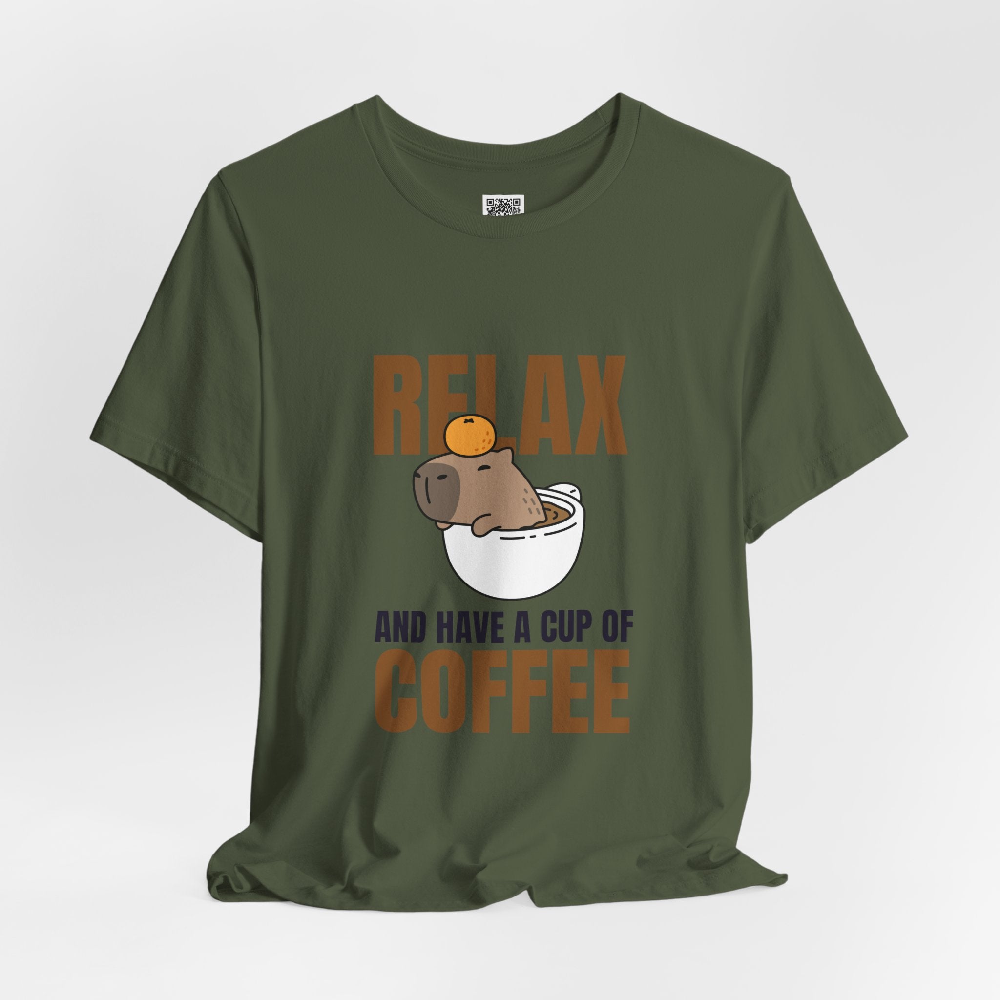 Relax and Have a Cup of Coffee – Capybara Chill Time Design