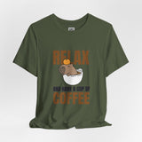 Relax and Have a Cup of Coffee – Capybara Chill Time Design